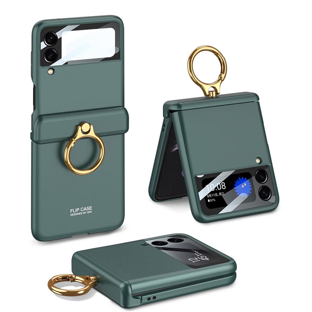 Magnetic Hinge Ring Bracket Case for Samsung Galaxy Z Flip 3/4/5