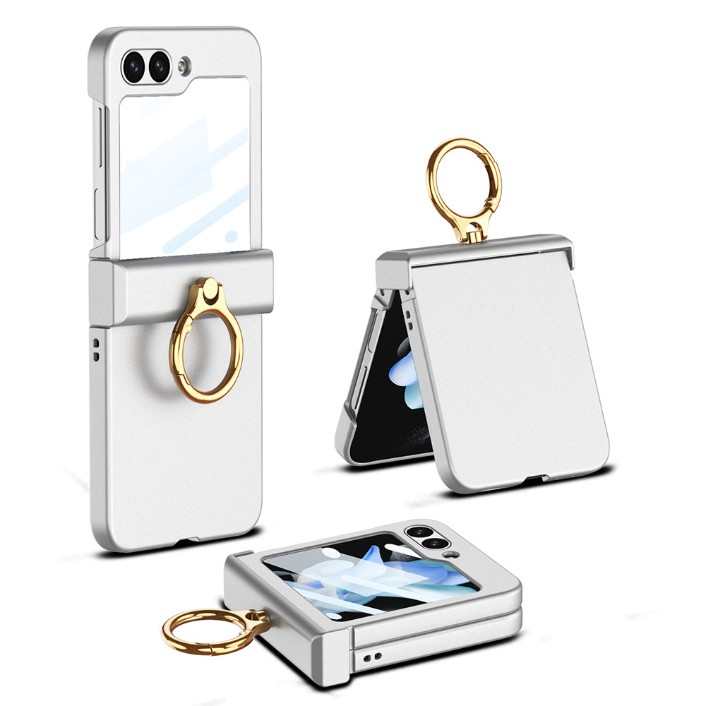 All-inclusive Protective Hinge Ring Bracket Case for Samsung Galaxy Z Flip 5