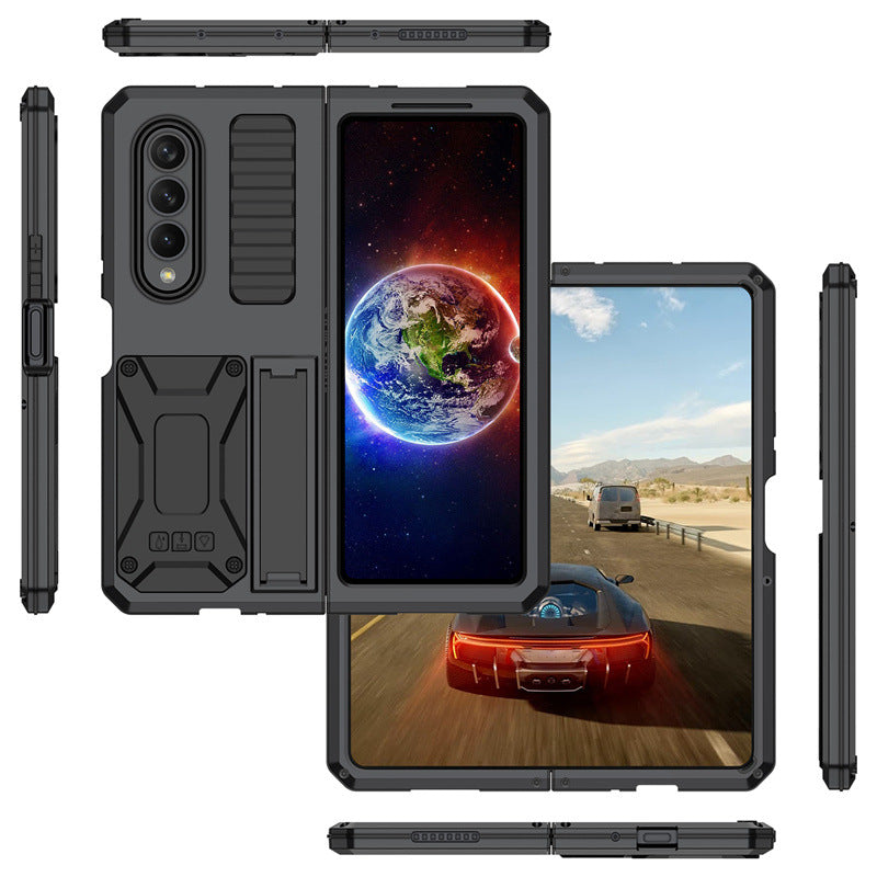 Metal Aluminum Alloy Shock Proof Military Grade Protection Case For Galaxy Z Fold4 - imhave