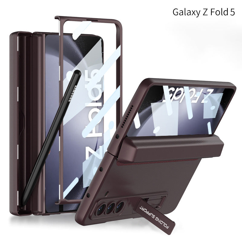 Magnetic Folding Case with Pen Case For Samsung Galaxy Z Fold5