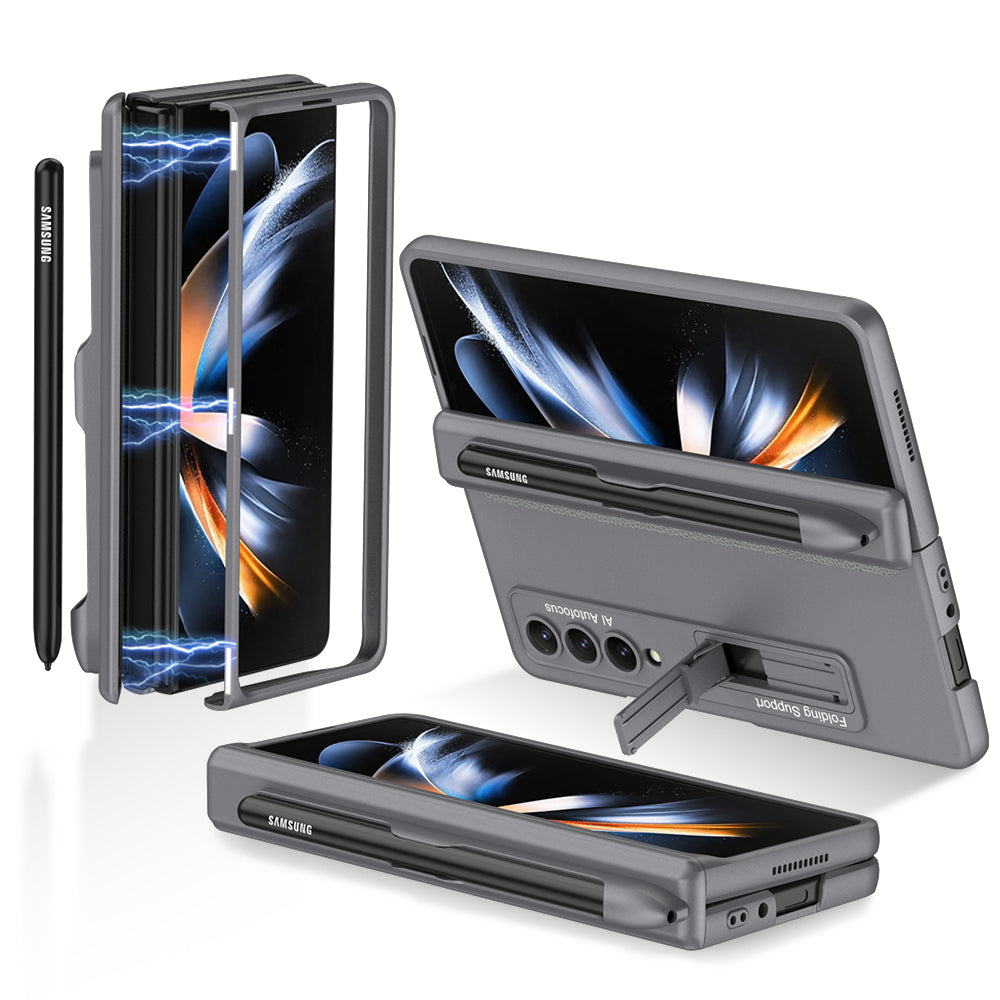 Magnetic Hinge Holder S Pen Slot Case for Samsung Galaxy Z Fold4