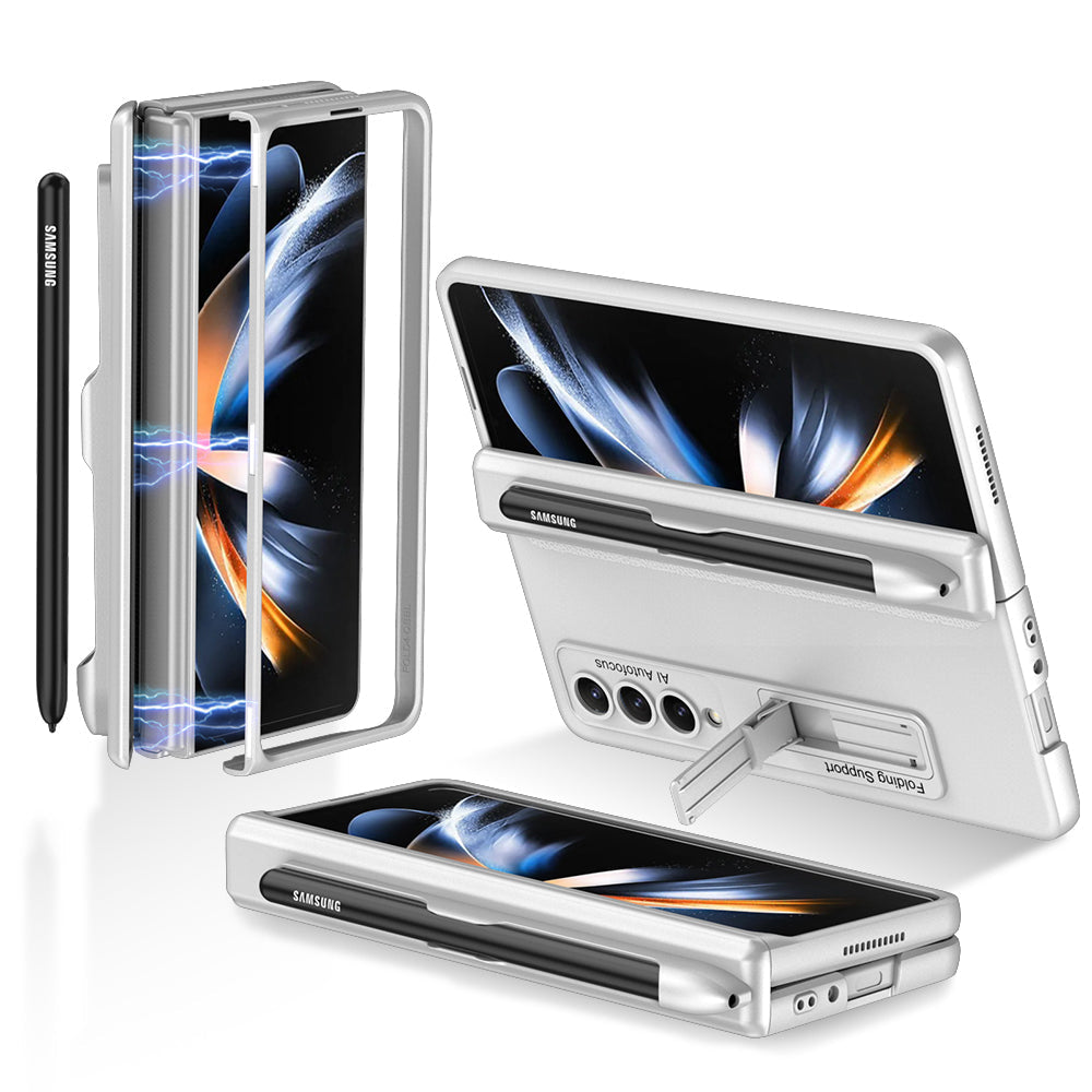 Magnetic Hinge Holder S Pen Slot Case for Samsung Galaxy Z Fold4