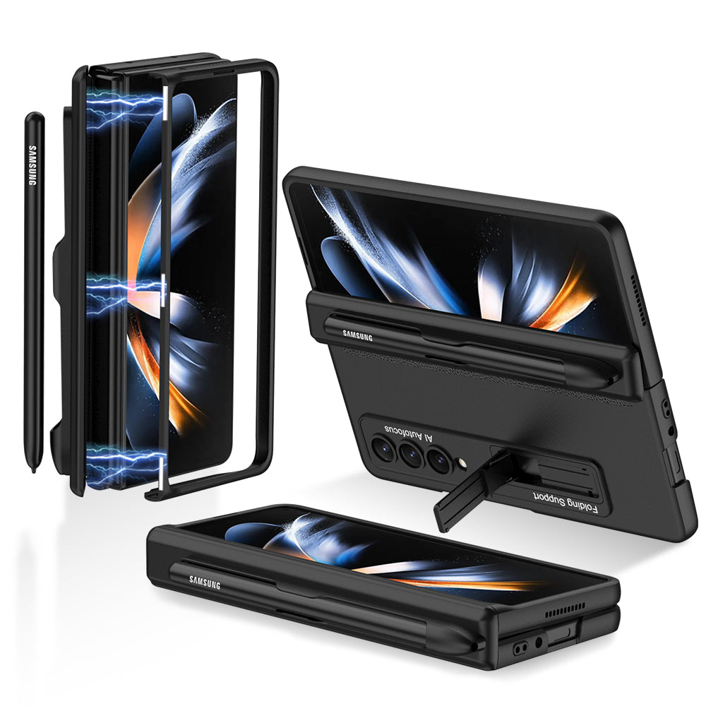 Magnetic Hinge Holder S Pen Slot Case for Samsung Galaxy Z Fold4