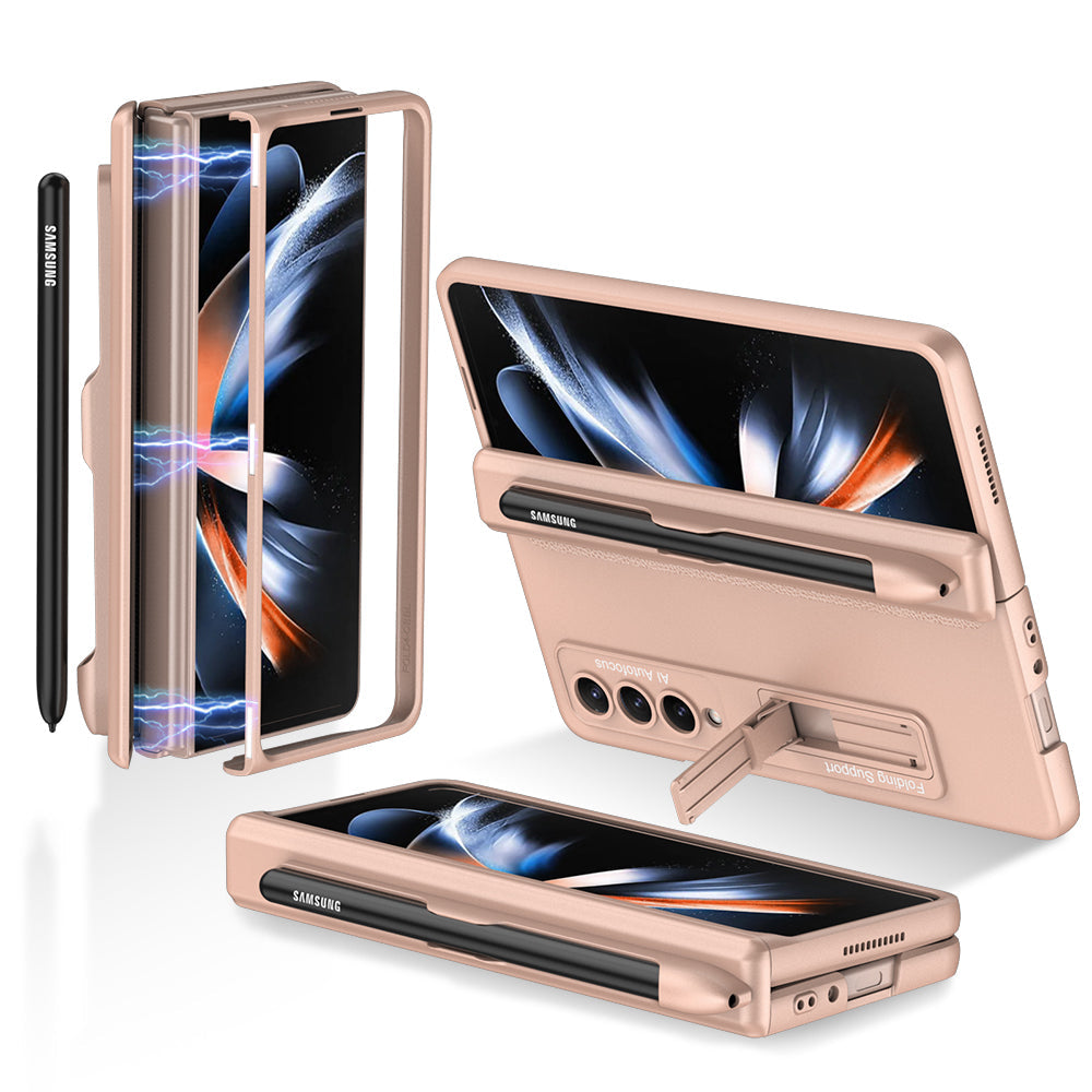 Magnetic Hinge Holder S Pen Slot Case for Samsung Galaxy Z Fold4