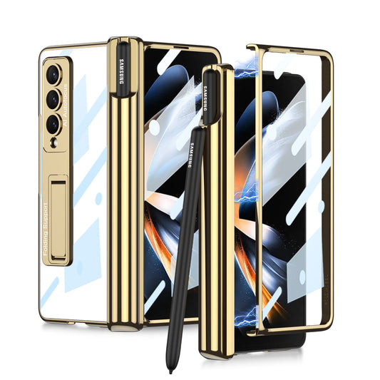 Magnetic S Pen Slot Holder Screen Protector Case for Samsung Galaxy Z Fold4