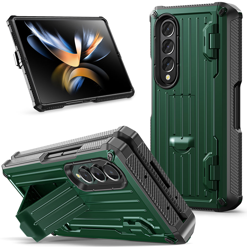 Rugged Mecha Luggage Case for Galaxy Z Fold4 / Fold3 - imhave